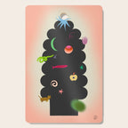 CONTEMPORARY CHRISTMAS TREE Cutting Board Gallery Image 1