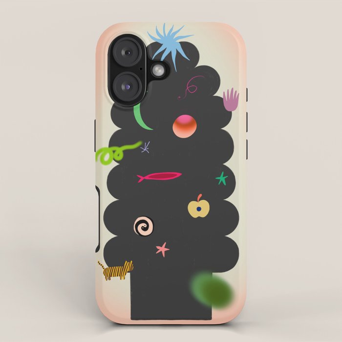 CONTEMPORARY CHRISTMAS TREE iPhone Case Gallery Image 1