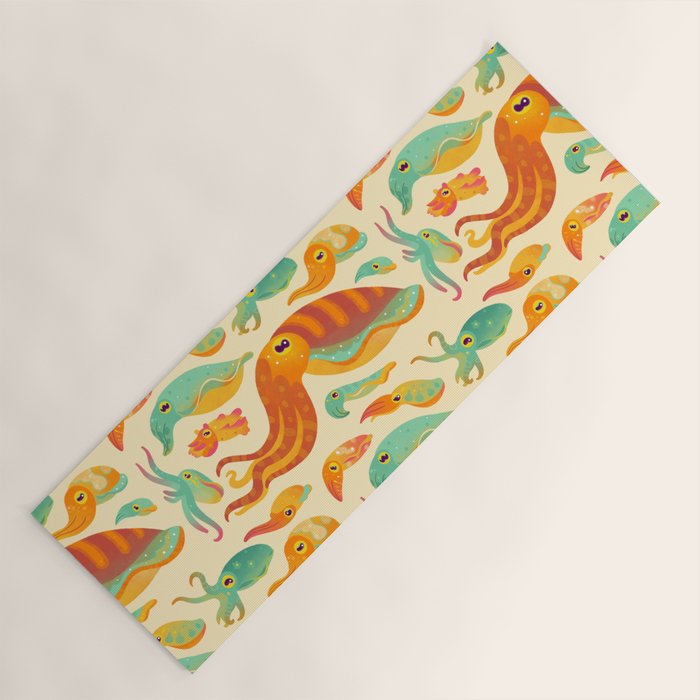 Cuttlefish Yoga Mat Gallery Image 1