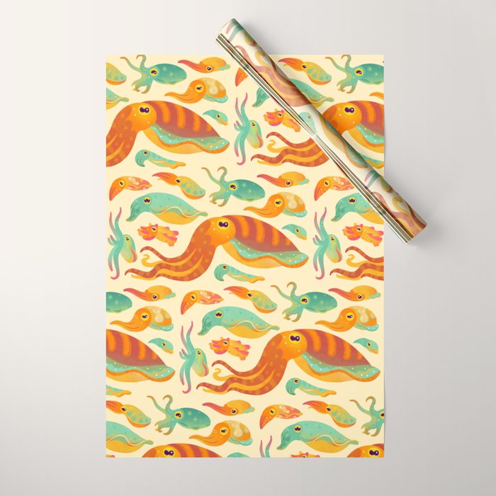 Cuttlefish Wrapping Paper Gallery Image 1