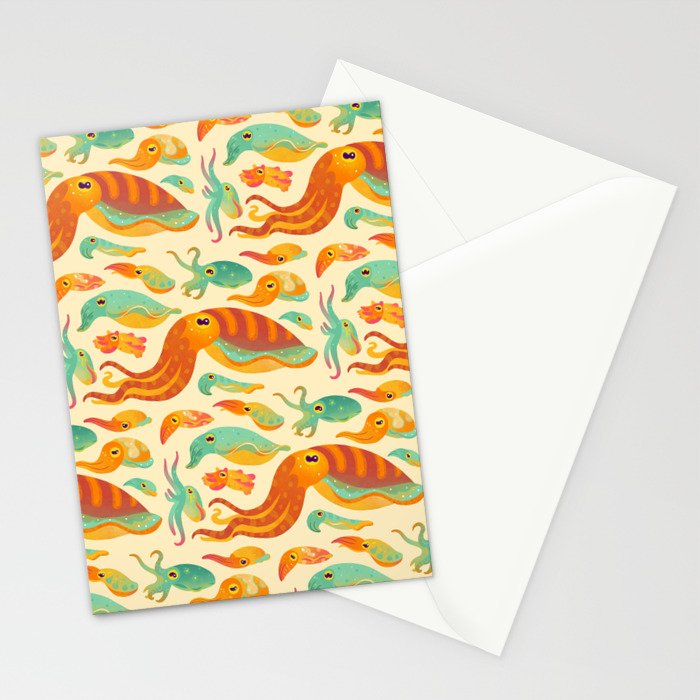 Cuttlefish Stationery Card Gallery Image 2