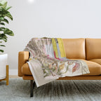 daydream aufbluehen der illusion Throw Blanket Gallery Image 1