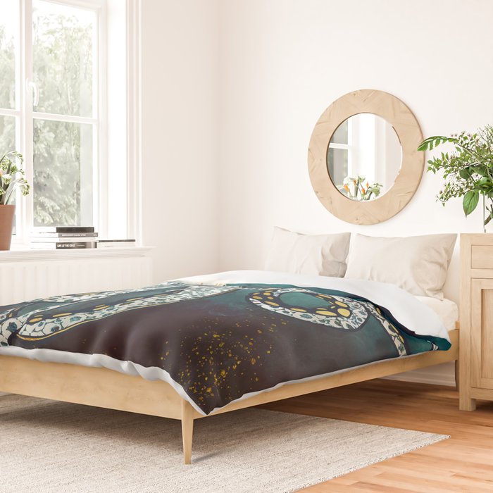 Underwater Dream VII Duvet Cover Gallery Image 2