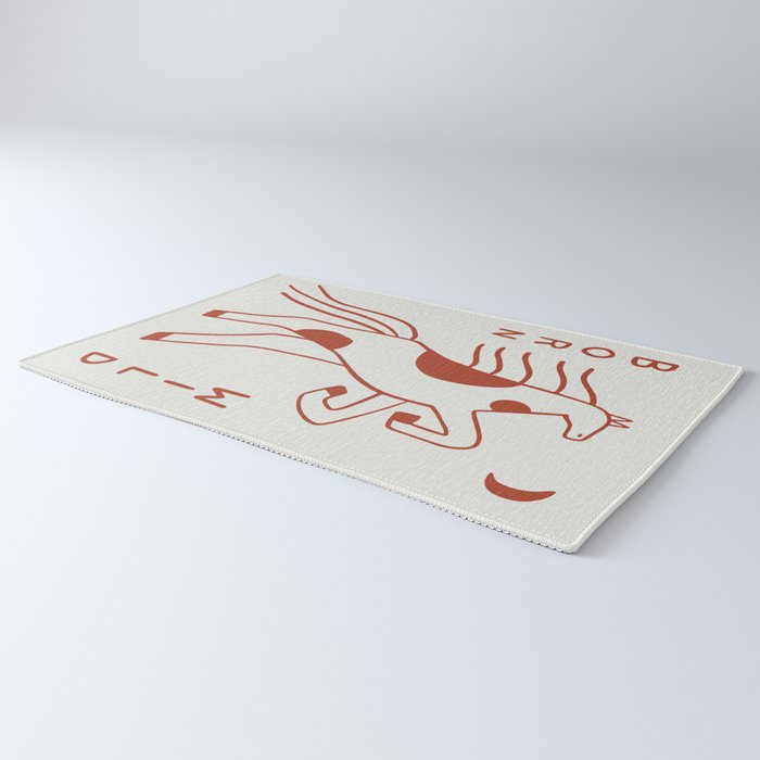 Born Wild  Rug Gallery Image 3