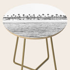 Vintage Newport Beach Print {4 of 4} | Photography Ocean Palm Trees B&W Tropical Summer Sky Side Table Gallery Image 2