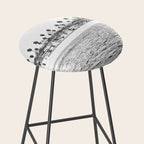 Vintage Newport Beach Print {4 of 4} | Photography Ocean Palm Trees B&W Tropical Summer Sky Stool Gallery Image 2