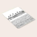 Vintage Newport Beach Print {4 of 4} | Photography Ocean Palm Trees B&W Tropical Summer Sky Notebook Gallery Image 2