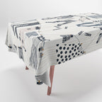 Hang out in laundry room Illu denim Tablecloth Gallery Image 1
