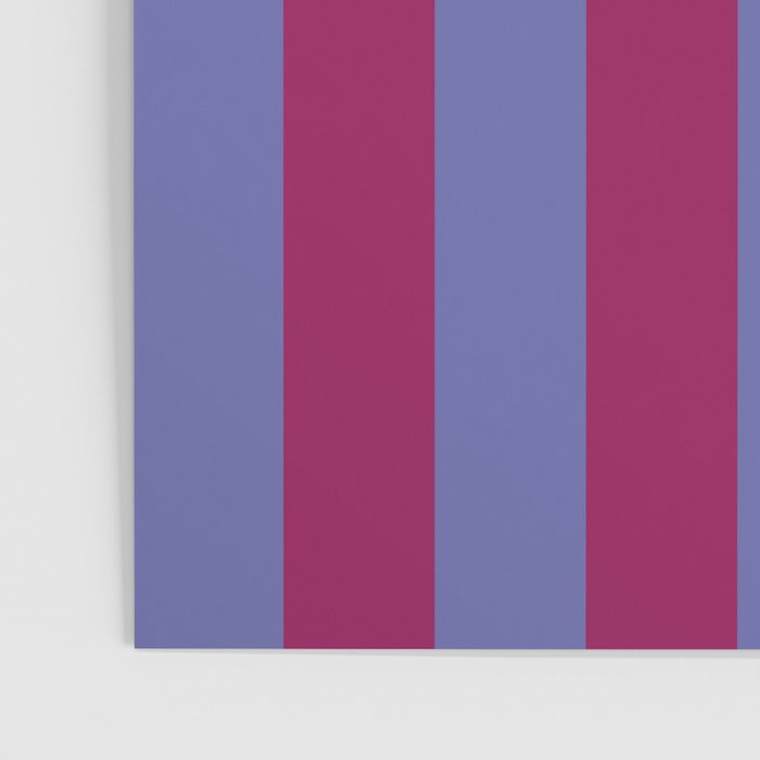 Strippy - Dark Orchid and Peri Poster Gallery Image 3
