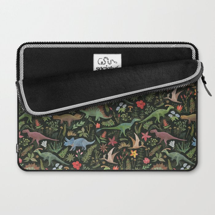 Dinosaur Jungle Laptop Sleeve Gallery Image 2
