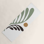 Simplicity Leaf and Sun Duo Yoga Mat Gallery Image 1