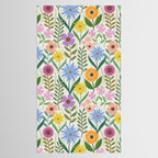 Wildflower Garden - Light Tablecloth Gallery Image 2