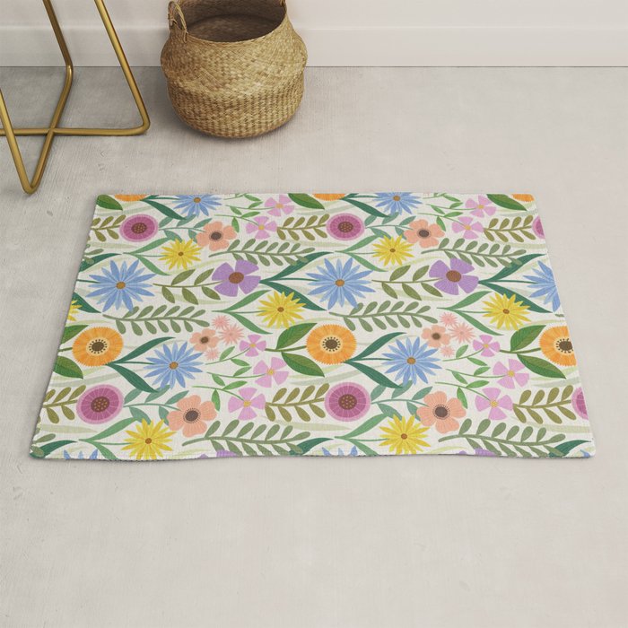 Wildflower Garden - Light Rug Gallery Image 1
