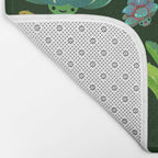 Baby succulent 1 - dark Bath Mat Gallery Image 2