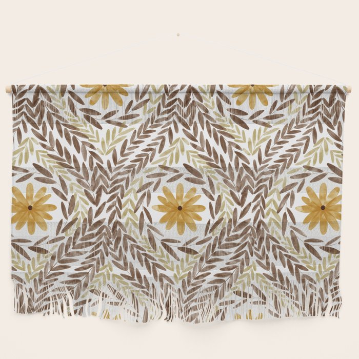 Golden Daisy Swirl Wall Hanging Gallery Image 1