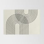 Arch duo 2 Mid century modern Rug Gallery Image 2