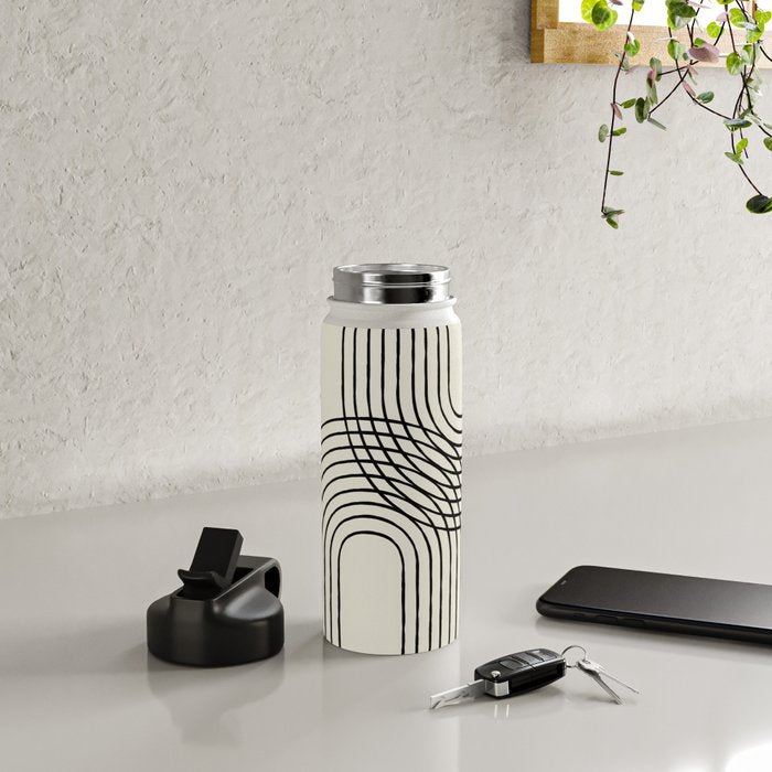 Arch duo 2 Mid century modern Water Bottle Gallery Image 4