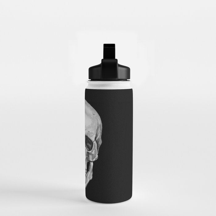 Skull Anatomy - Dark Version Water Bottle Gallery Image 2