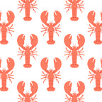 Red lobster sea food animal cartoon pattern Coffee Mug Gallery Image 2