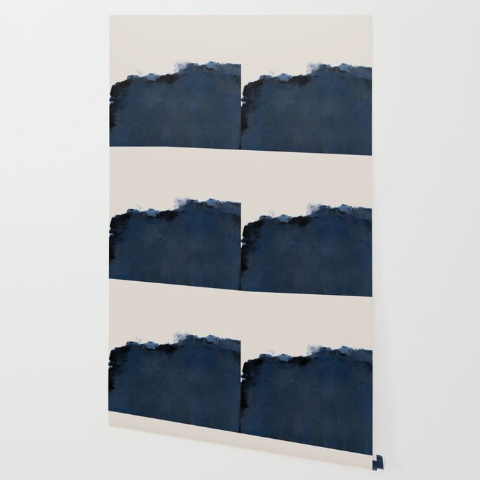 Abstract, blue, beige, indigo Wallpaper Gallery Image 2