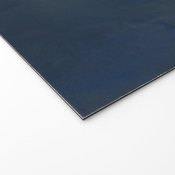 Abstract, blue, beige, indigo Welcome Mat Gallery Image 2