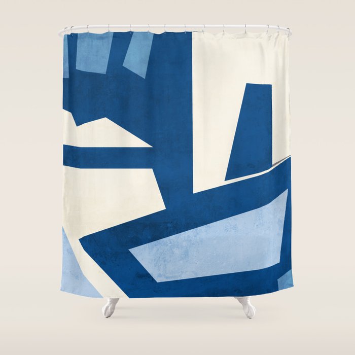 Modern Abstract Art 27 Shower Curtain Gallery Image 1