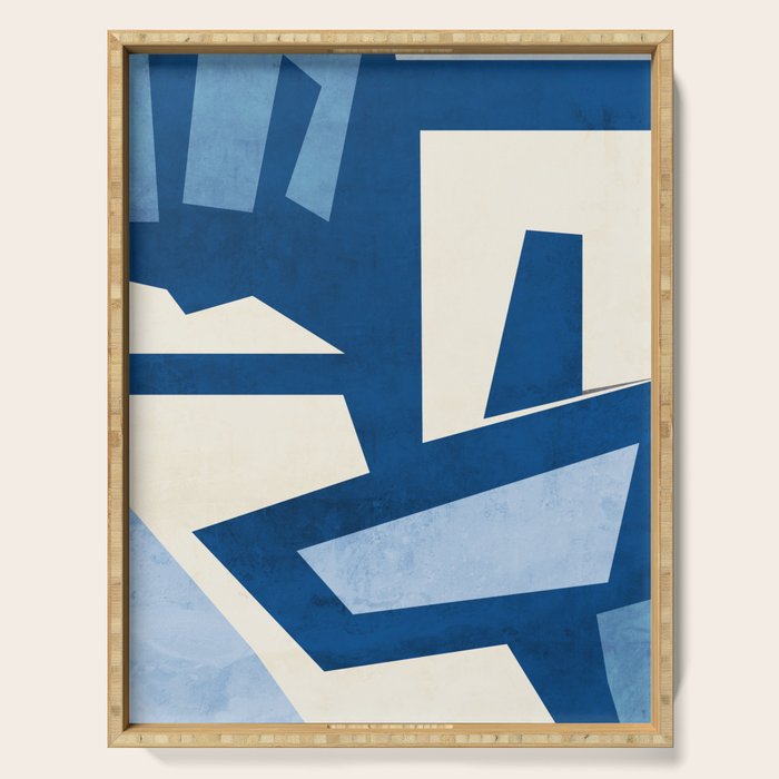 Modern Abstract Art 27 Serving Tray Gallery Image 1