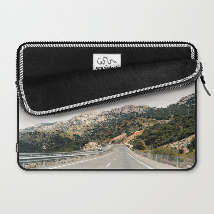 The road to Granada | Spain fine art travel photography | Roadtrip art Laptop Sleeve Gallery Image 2