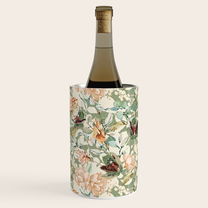 Lush colorful exotic garden B Wine Chiller Gallery Image 1