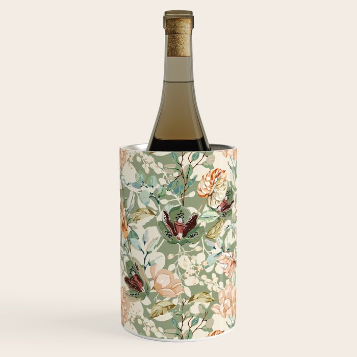 Lush colorful exotic garden B Wine Chiller Gallery Image 2