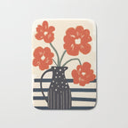 Modern Botanicals No 5 Bath Mat Gallery Image 1