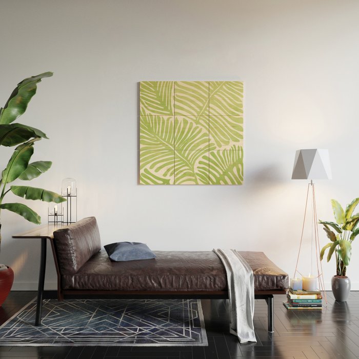Bohemian Fern Wood Wall Art Gallery Image 2