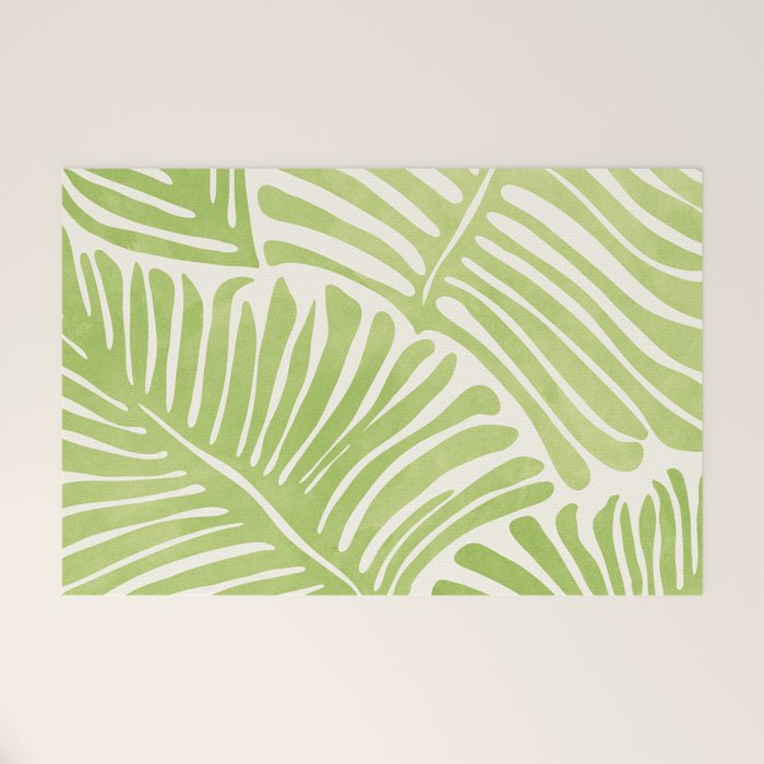 Bohemian Fern Welcome Mat Gallery Image 1