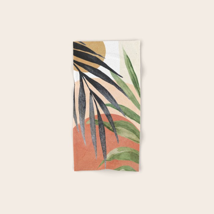 Abstract Tropical Art VI Hand & Bath Towel Gallery Image 1