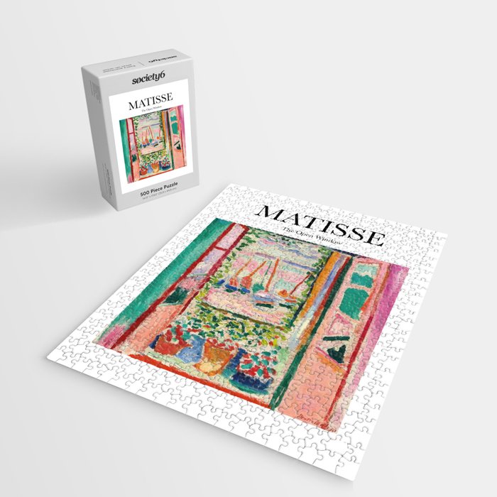 The Open Window by Henri Matisse - Artwork Design Jigsaw Puzzle Gallery Image 2