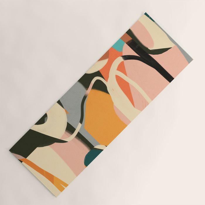 Modern Abstract Art 110 Yoga Mat Gallery Image 1