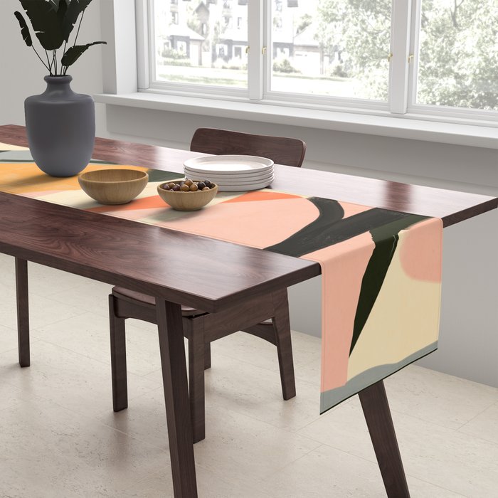 Modern Abstract Art 110 Table Runner Gallery Image 2