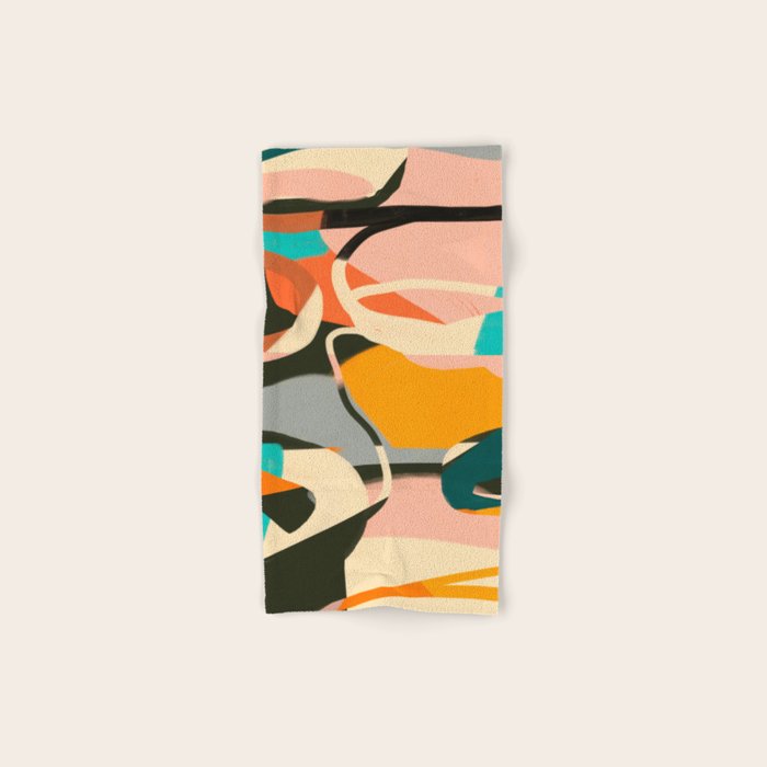 Modern Abstract Art 110 Bath Towel Gallery Image 1