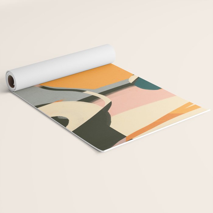 Modern Abstract Art 110 Yoga Mat Gallery Image 2
