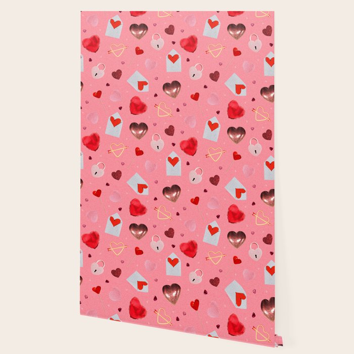 Valentine Collage Print Wallpaper Gallery Image 2