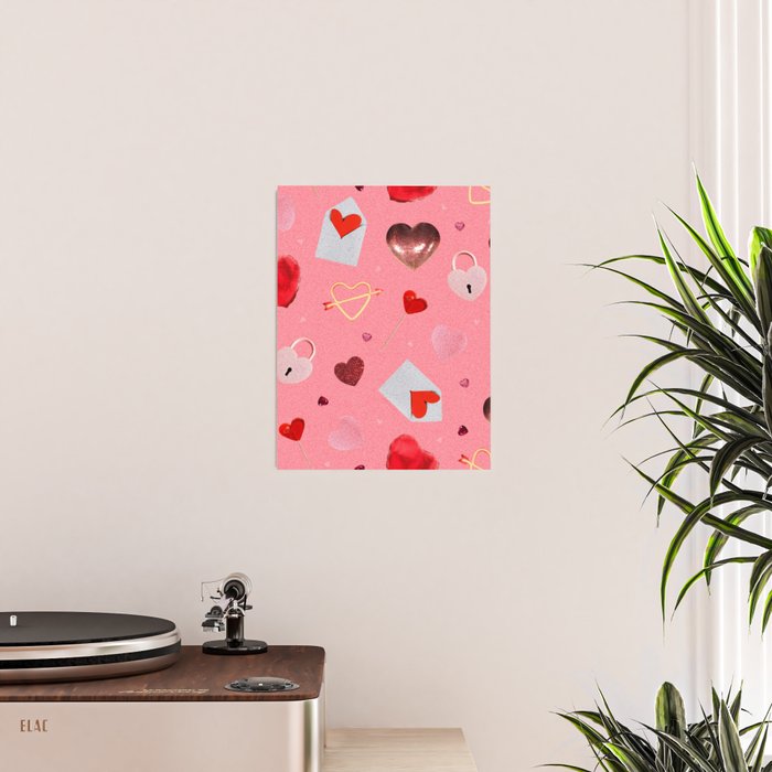 Valentine Collage Print Poster Gallery Image 2