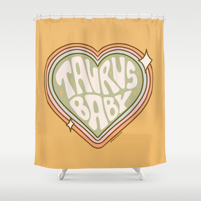 Taurus Baby Shower Curtain Gallery Image 1
