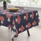 Cat and Plant 48: Cat Mushroom Tablecloth Gallery Image 3