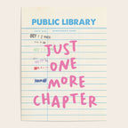 PublIc Library Card Just One More Chapter Poster Gallery Image 4