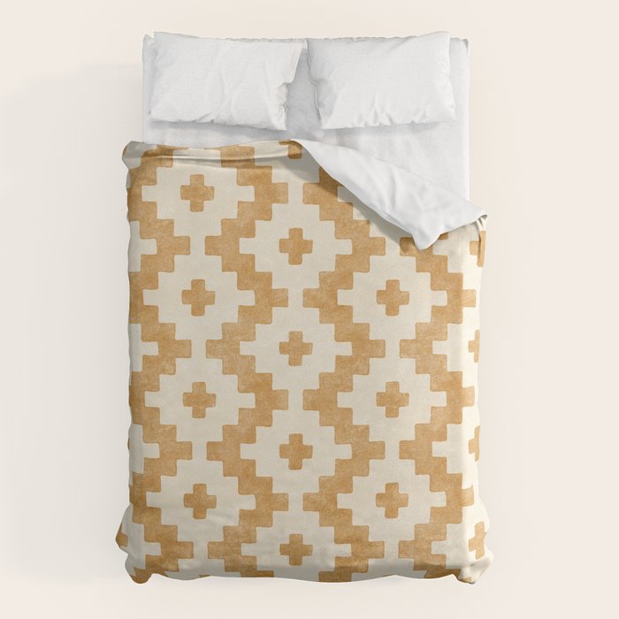 Taos - Golden Duvet Cover Gallery Image 6