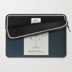 Espresso Martini Cocktail Zodiac Sign Laptop Sleeve Gallery Image 2