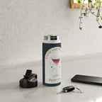 Espresso Martini Cocktail Zodiac Sign Water Bottle Gallery Image 4