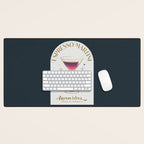 Espresso Martini Cocktail Zodiac Sign Desk Mat Gallery Image 1