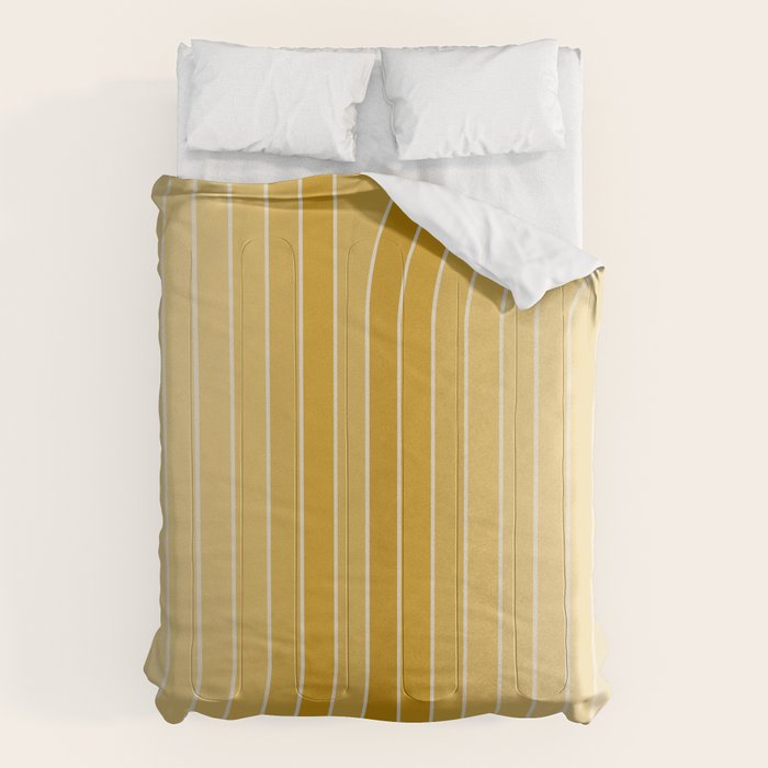 Gradient Curvature VII Comforter Gallery Image 6