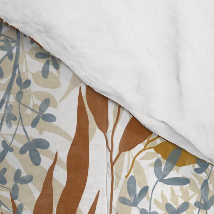 Leafy autumn forest B Comforter Gallery Image 4